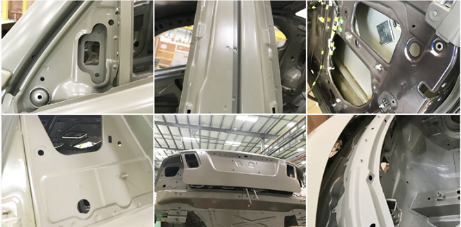 車輛鈑金激光切割